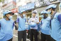 交通安全“快餐”送到外卖“小哥”