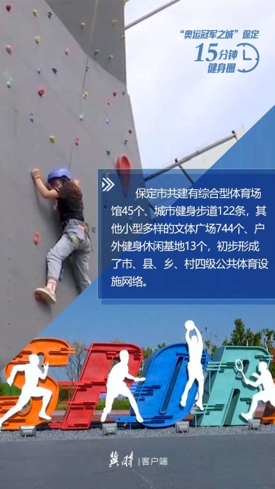 冀时海报 | “奥运冠军之城”保定 为何体育氛围浓？