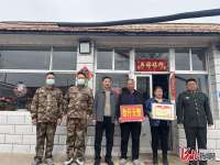丰宁鱼儿山镇战士立新功  立功喜报送家中