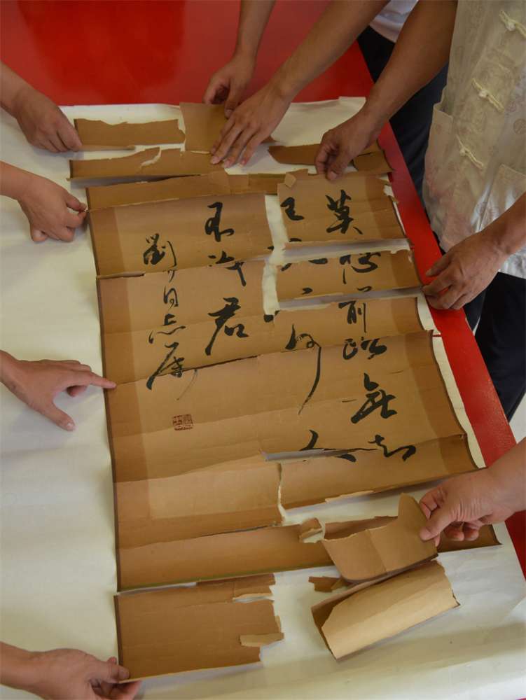 河北石家庄：字画修复 妙手回春
