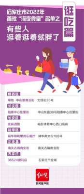 快收藏！石家庄这125家“深夜食堂”在线等你