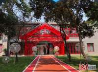 河北邯郸公园式婚姻登记处启用