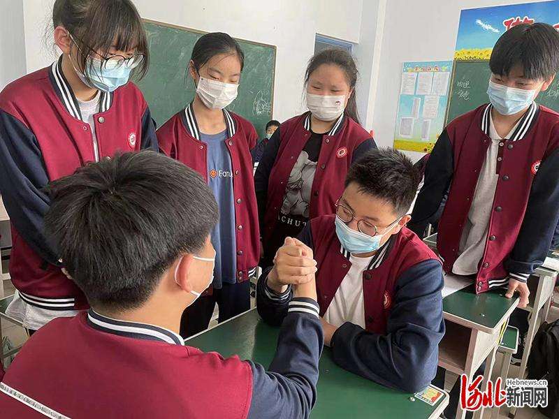 河北邢台十中助力初三学生轻松迎考