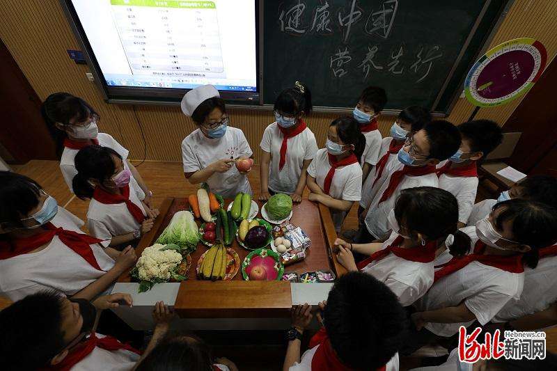 河北广宗：科普营养知识 提倡健康生活