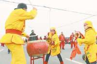 滨湖新区彭杜村乡“春鸣衡水湖”文艺汇演举办