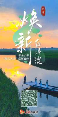 非凡十年 ·“国之者”在河北① | 焕新白洋淀
