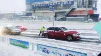 承德县公安民辅警顶风冒雪坚守一线