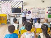 ​霸州：交通安全走进幼儿园