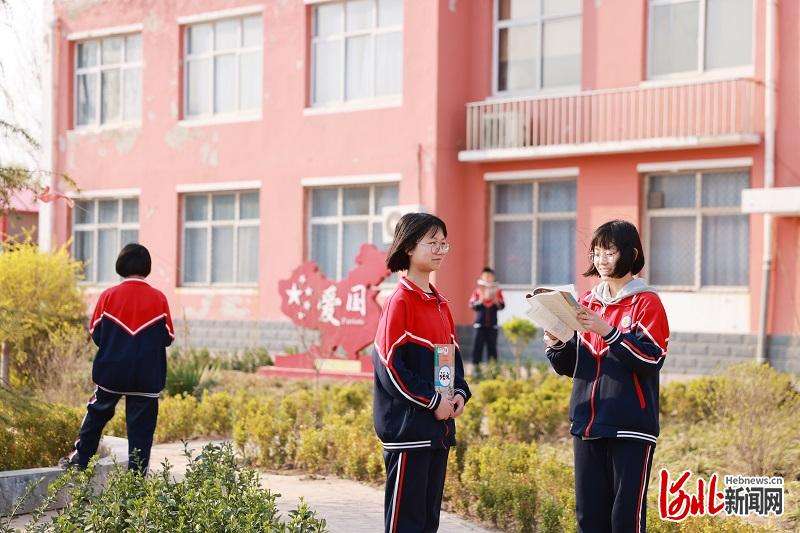 河北广宗：春暖花开  读书声琅