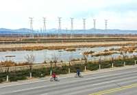 洋河新区高压线路迁改助力张家口城市新地标