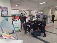 临城县医院开展应急处置演练
