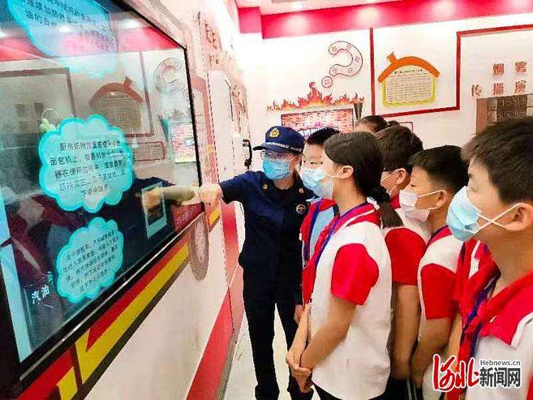 石家庄无极县：学消防安全知识 提高自防自救能力