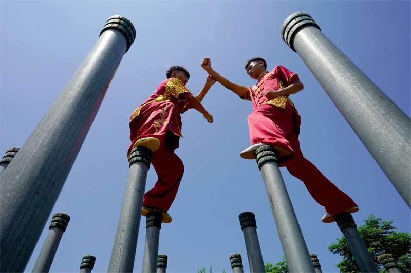 河北平乡：“武”动暑假 乐享非遗