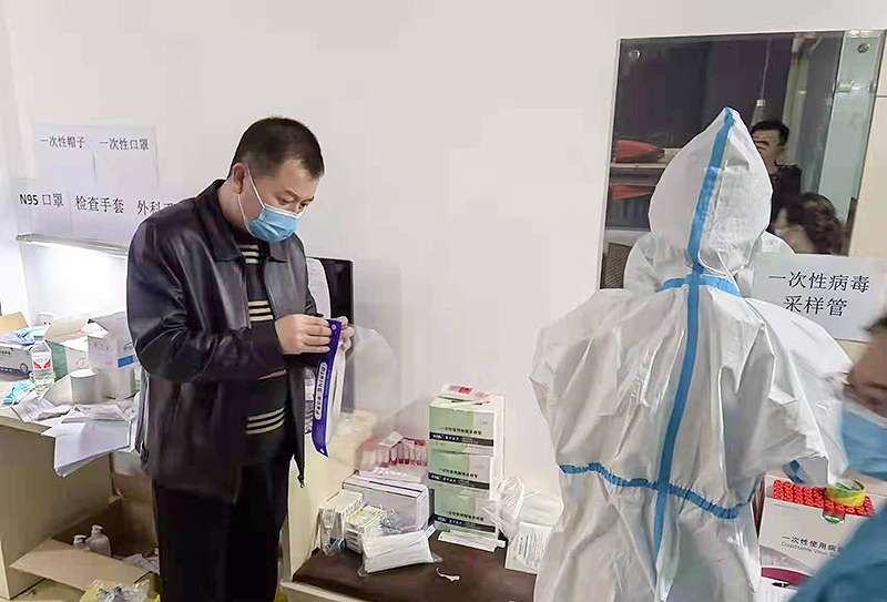 滦南县计生协坚守一线助力抗疫