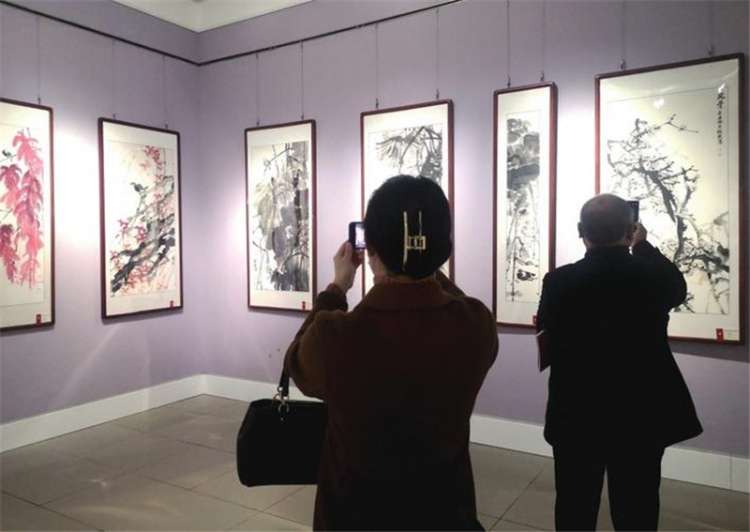 邯郸墨耕园高研班第二届作品展开幕