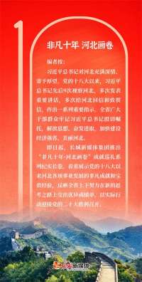 非凡十年·河北画卷｜石家庄：踔厉奋发 接续“赶考”