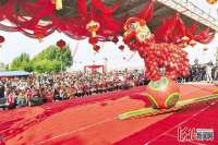 河北深州市乔屯乡举行文化下乡活动