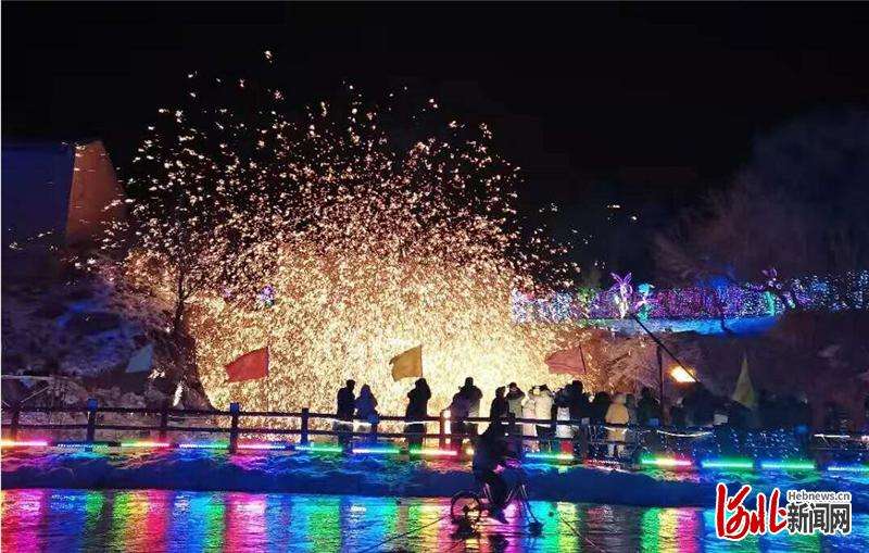蔚县古堡“赏花灯”“开冰会”喜迎冬奥盛会