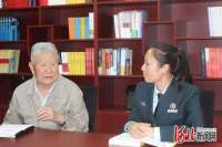 石家庄第十一干休所开展“书香溢军营”读书活动
