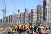 迎接京唐城际铁路引入 唐山站完成分原有铁路线路改移