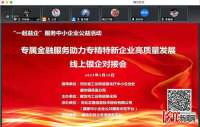 河北“一起益企”服务中小企业线上银企对接会成功举办