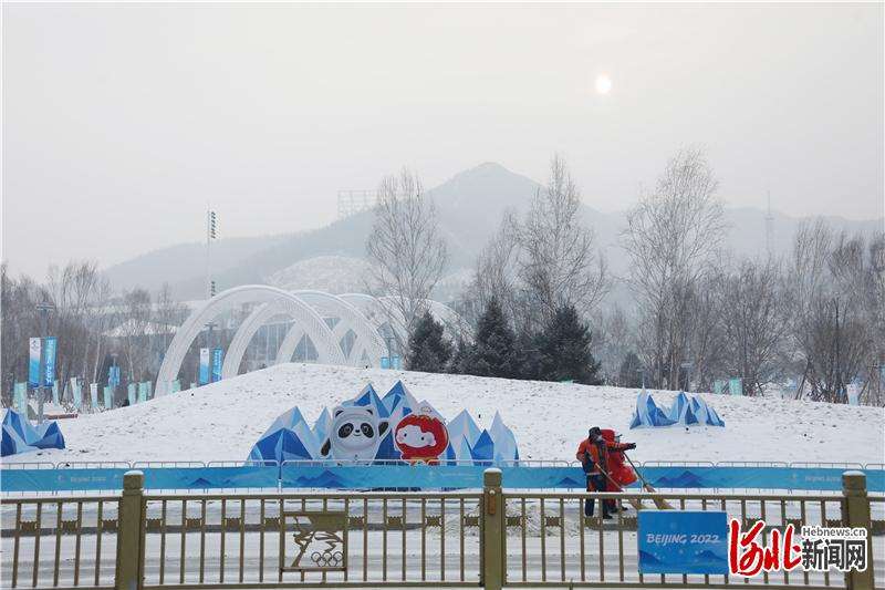 雪后崇礼：冬奥元素与雪花的完美邂逅