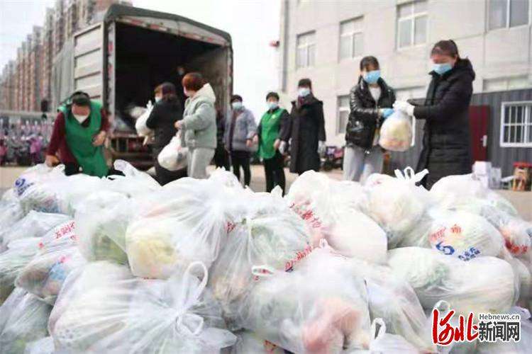 11万斤送万家 乐亭“蔬菜包”温暖唐山市区困难居民