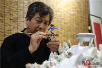 冬奥会倒计时30天 张家口市非遗群英贺冬奥