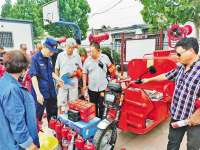 衡水高新区10个试点农村微型消防站获赠多种消防装备