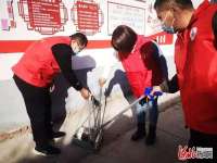 河北邢台经济区留村办：“净环境 防疫情”   处处活跃“志愿红”