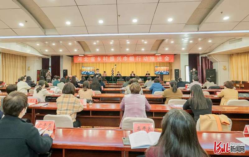 妇联在邯郸河北乡村振兴巾帼行动推进会