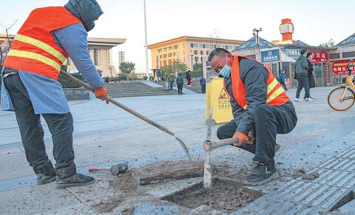 保障路面平整整洁 邯郸市政门对道路不间断巡查