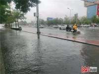 河北沧州：“”来袭  已有59个站点达暴雨