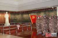 河北乐亭县人武开展役前教育活动