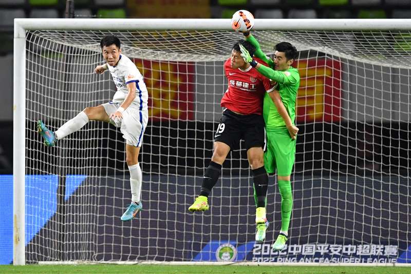 中超：沧州雄狮1比1战平成都蓉城