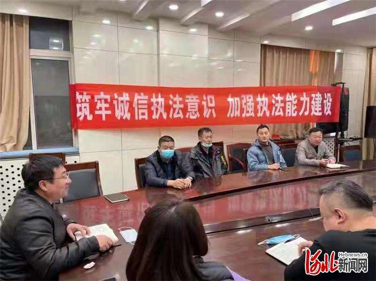 承德市双桥区水务开展诚信宣传教育进机关活动