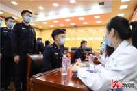 义诊暖警营！曹妃甸边检站联合唐山市中心医院开展义诊活动