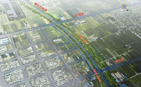 河北石家庄复兴街市政化改造工程交通设计方案与效果展示公示