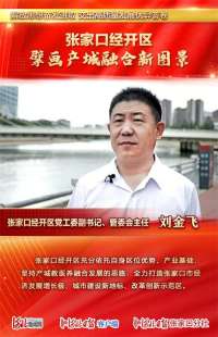 解放思想奋发进取 交出高质量发展优异答卷——县区进行时 | 张家口经开区工委副、管委会这样说