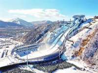 河北张家口雪后“如意”披银装