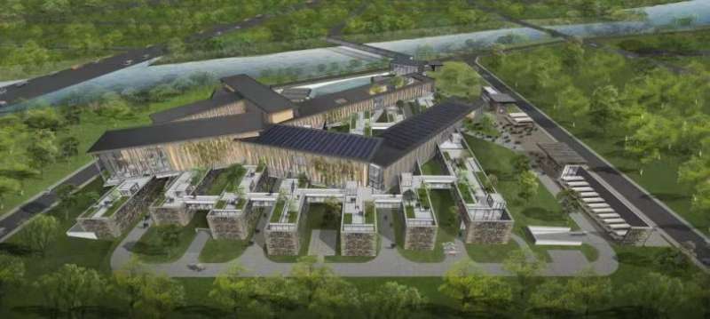 古动物馆主体结构预计月底出地面