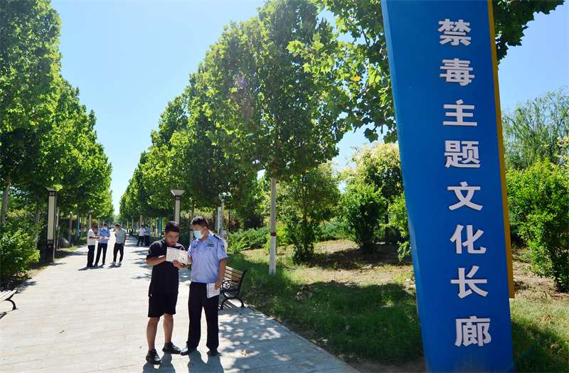 河北新河开展禁毒宣传活动