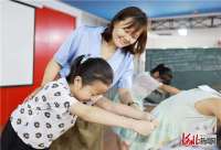 河北广宗：学礼仪 过暑假