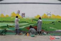 用青春之笔描绘出承德县刘杖子乡孟家庄村乡村振兴的美丽画卷