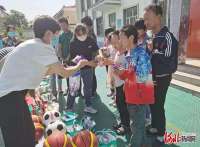 河北邢台信都区：走进特教学校 奉献特别爱心