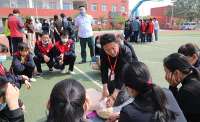 河北清河：应急救护知识科普 打造平安校园