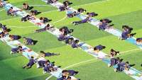 张家口：百米画卷放飞冬奥梦想