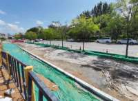 “彩色道”要来了 秦皇岛关城南路东延伸道路改造工程全面复工