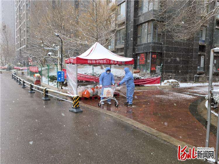 三河：风雪无阻 全力保障群众生活物资供应