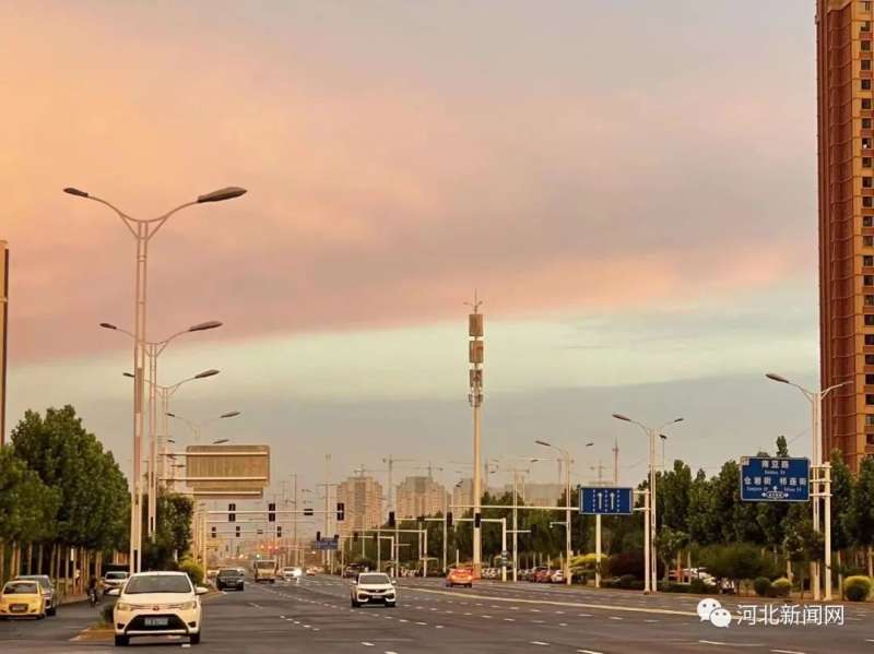 刷爆朋友圈！石家庄、邯郸、邢台的天空，美的像童话！